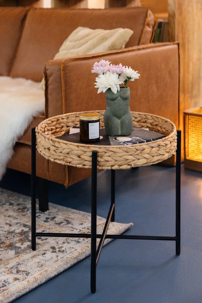 Кръгла маса за съхранение ø 50 cm Naro - House Nordic