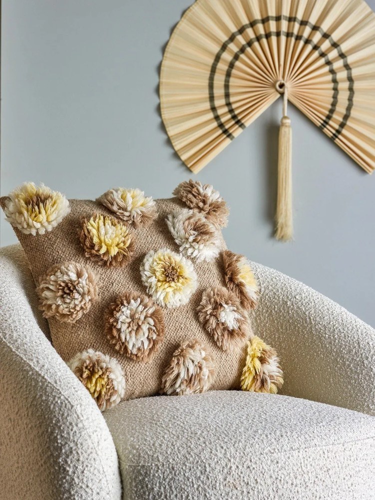 Декорация за стена от плат/бамбук 145x72 cm Jaime - Bloomingville