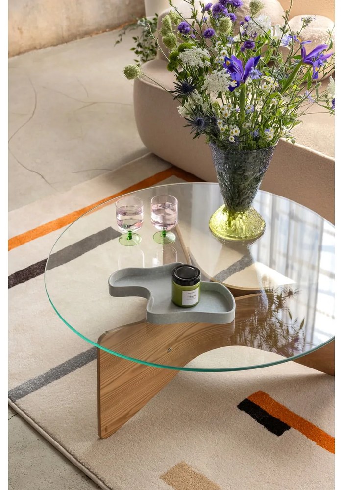 Бежов разтегателен диван от букле 247 cm Quinoa – Bonami Selection