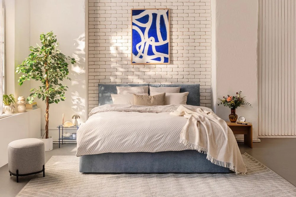 Каменна саксия ø 18 cm Pink - Bloomingville