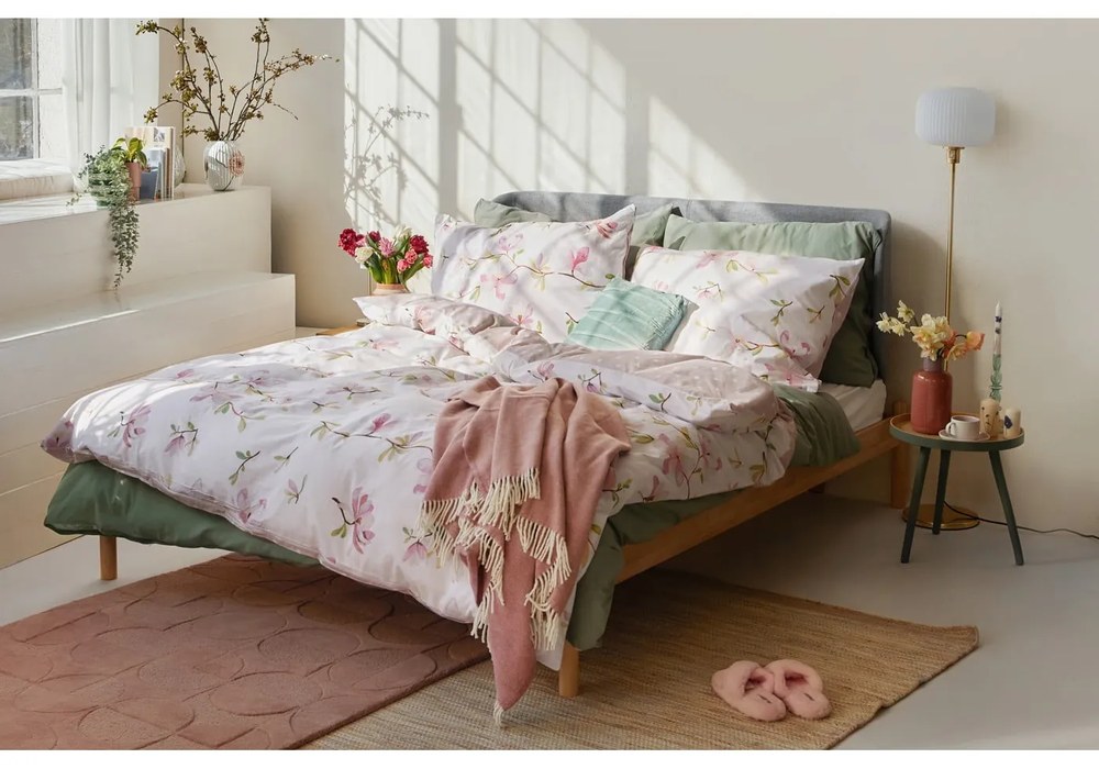 Бяла порцеланова ваза "Мак", височина 21 cm Hammershøi - Kähler Design