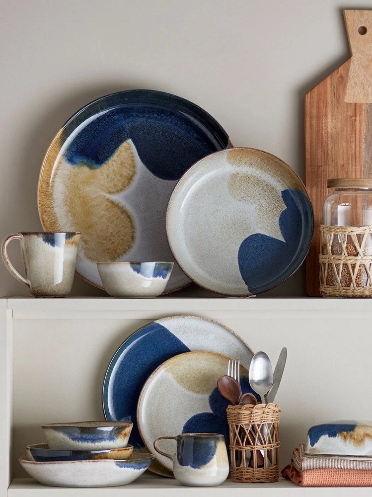 Глинен комплект за хранене 12 бр. Jules – Bloomingville