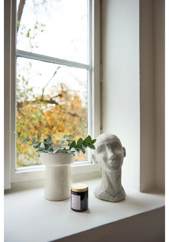 Ваза от бял фаянс, височина 20 cm Ombria - Kähler Design