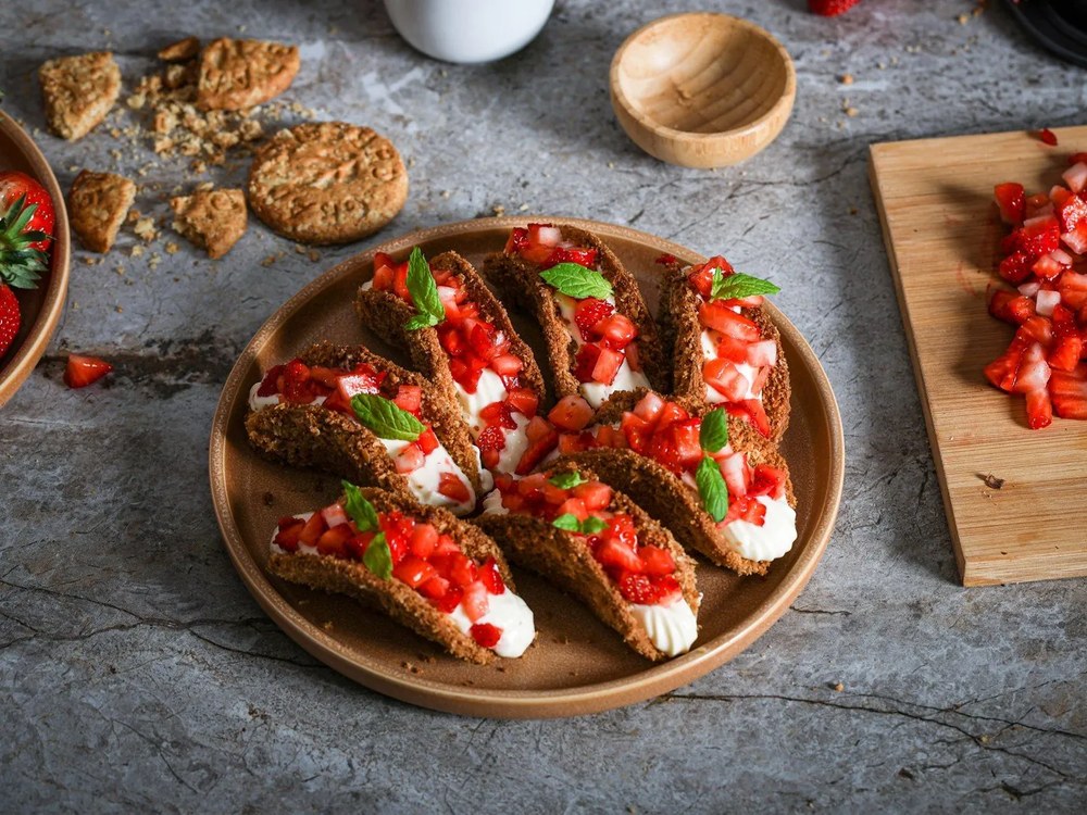 Керамичен тухленооранжев комплект от 12 части Malia - Bonami Selection