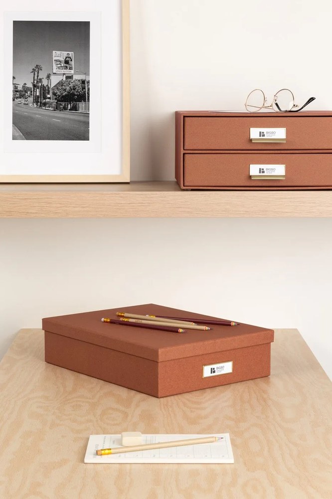 Картонен органайзер с чекмеджета Birger Restore Paper Laminate – Bigso