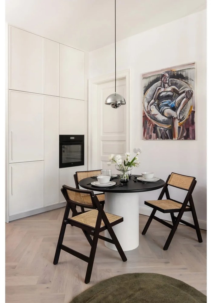 Стъклена ръчна изработка ваза (височина 19 cm) Aino – Hübsch