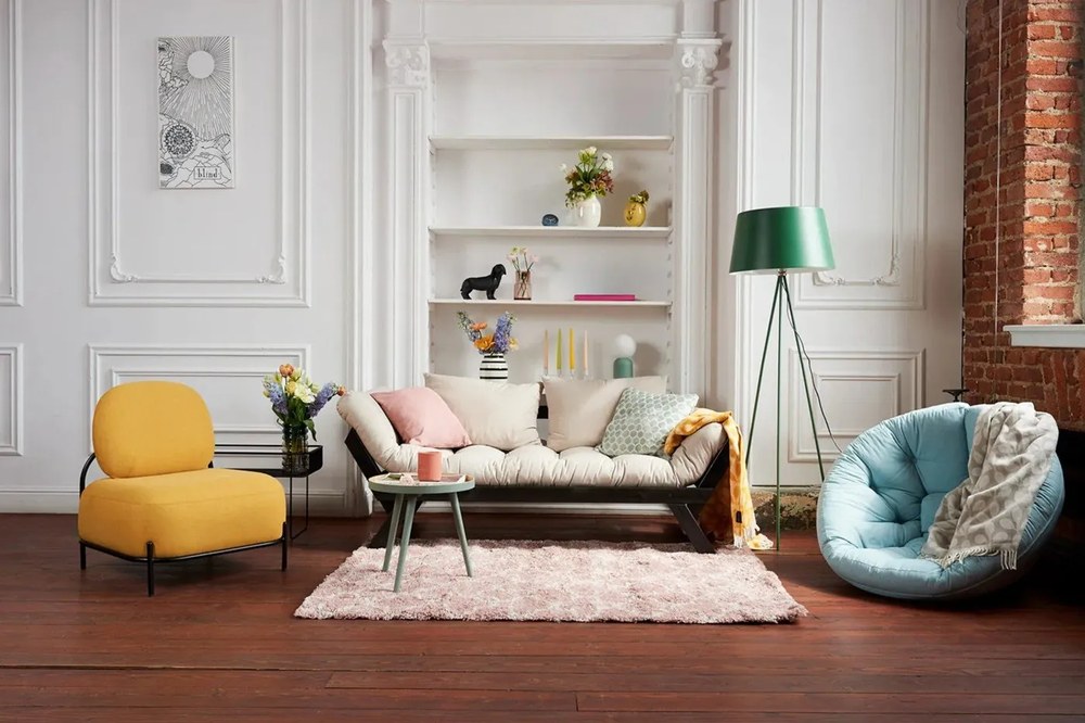 Странична зелена масичка WOOOD Sasha