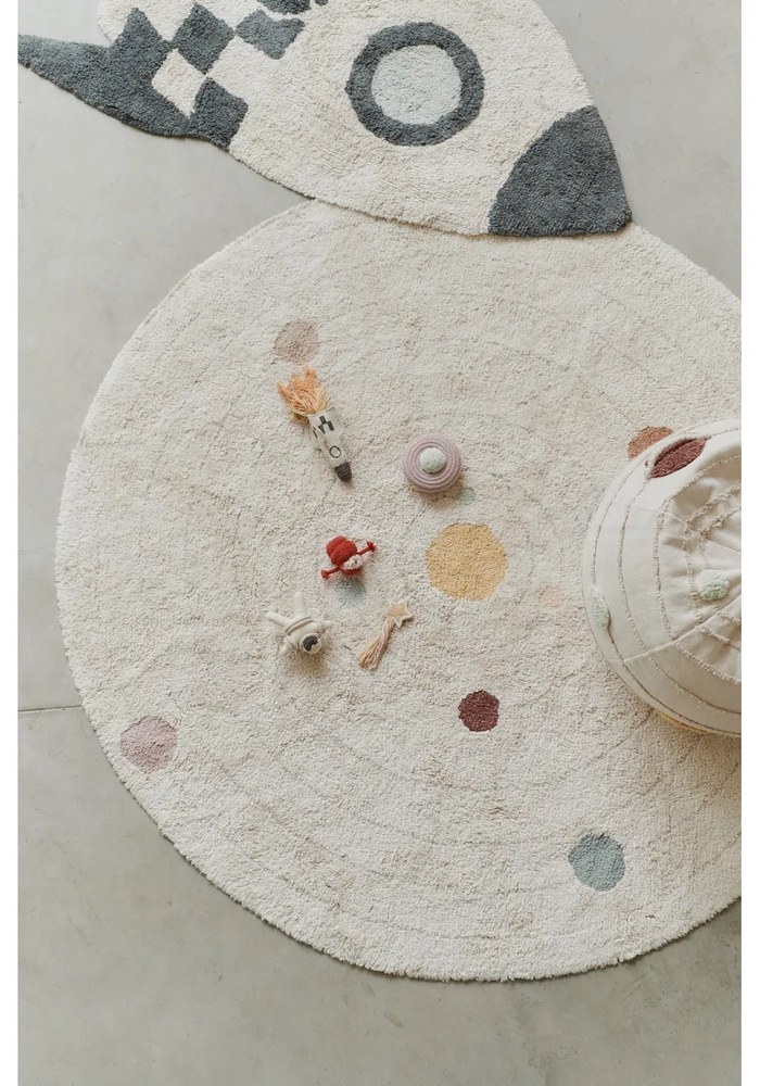 Памучно детско килимче за игра 85x135 cm Rocket – Lorena Canals