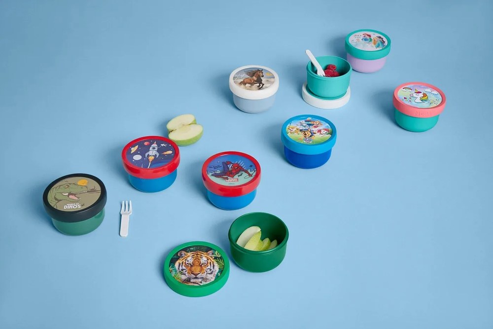 Детска кутия за храна с вилица Disney princess – Mepal