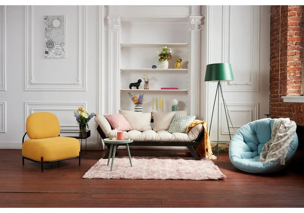 Ваза от черно-бял фаянс, височина 20 cm Omaggio - Kähler Design