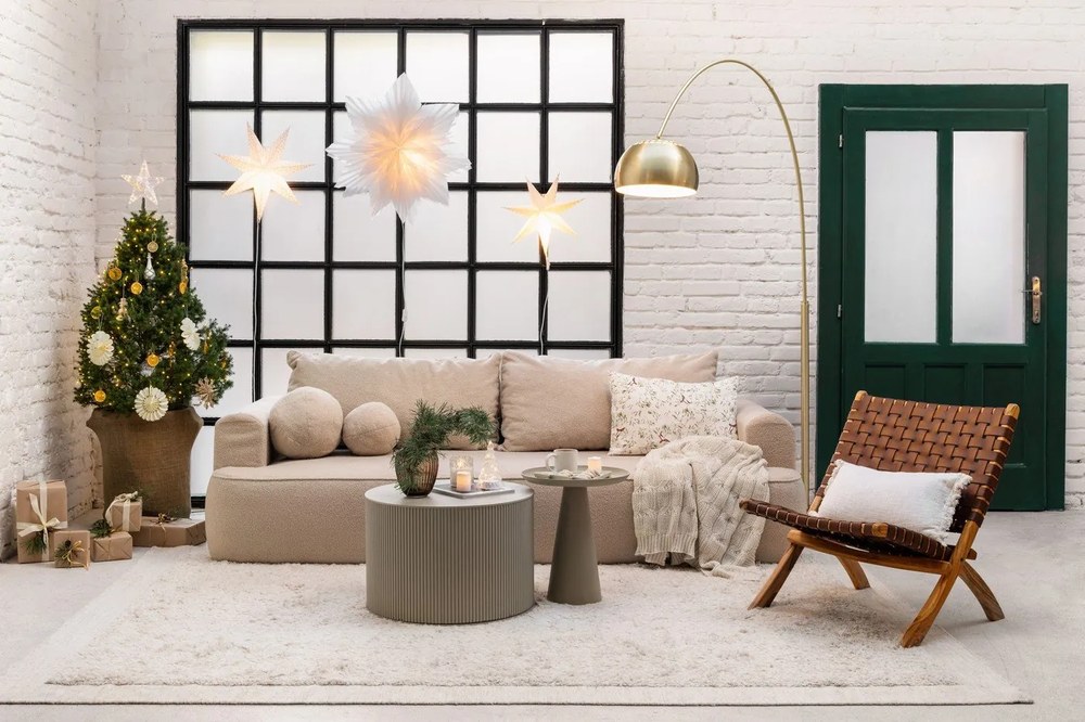 Калъфка за възглавница с коледен мотив 40x60 cm - Linen Tales