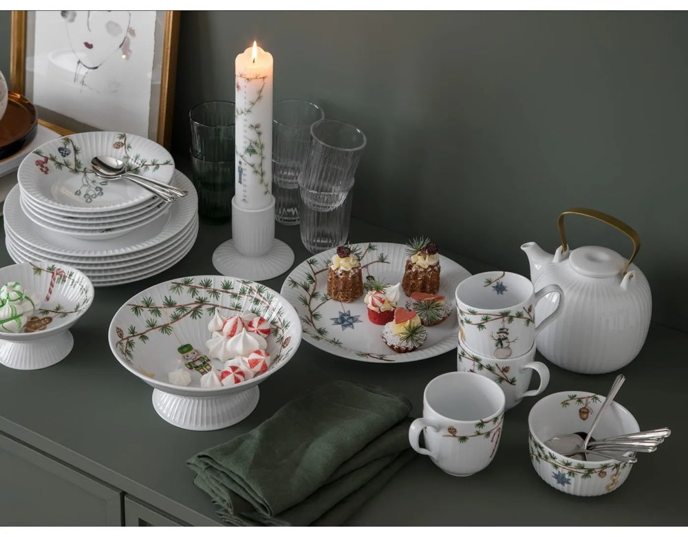 Чайник от бял порцелан Hammershoi, 1,2 л Hammershøi - Kähler Design