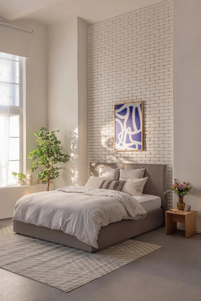 Каменна саксия ø 18 cm Pink - Bloomingville