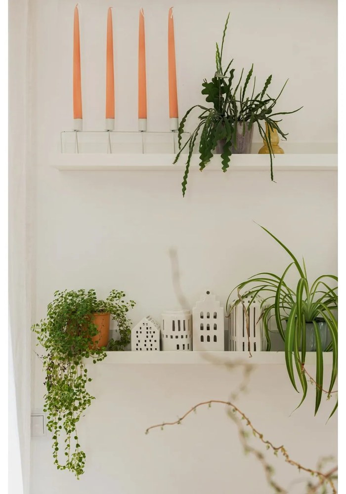 Бял керамичен свещник Urbania Lighthouse Little Tower - Kähler Design