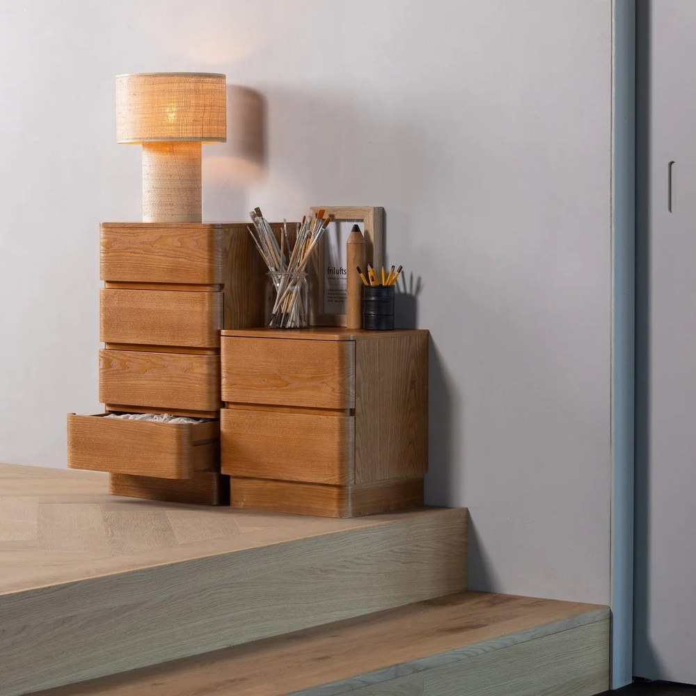 Нощно шкафче в естествен цвят Fejo – WOOOD