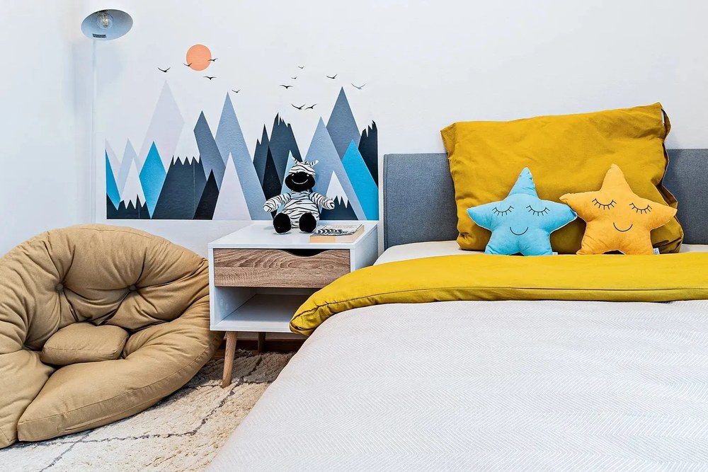 Стикер за стена Giant Kid Стикер Скандинавски планини Parka - Ambiance