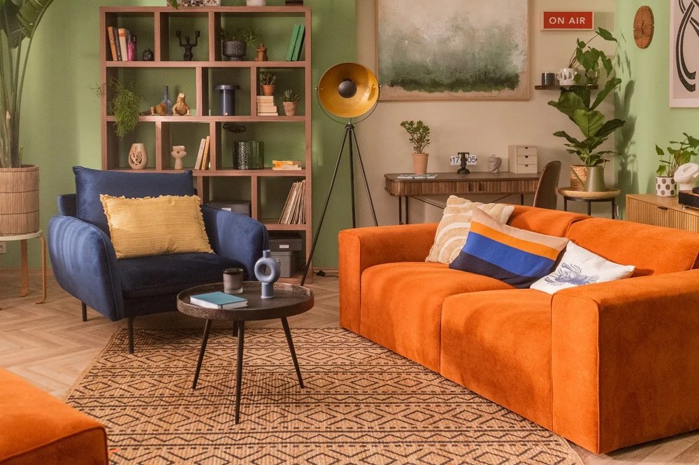 Тъмносива метална подова лампа, височина 160 cm - Trio Chewy