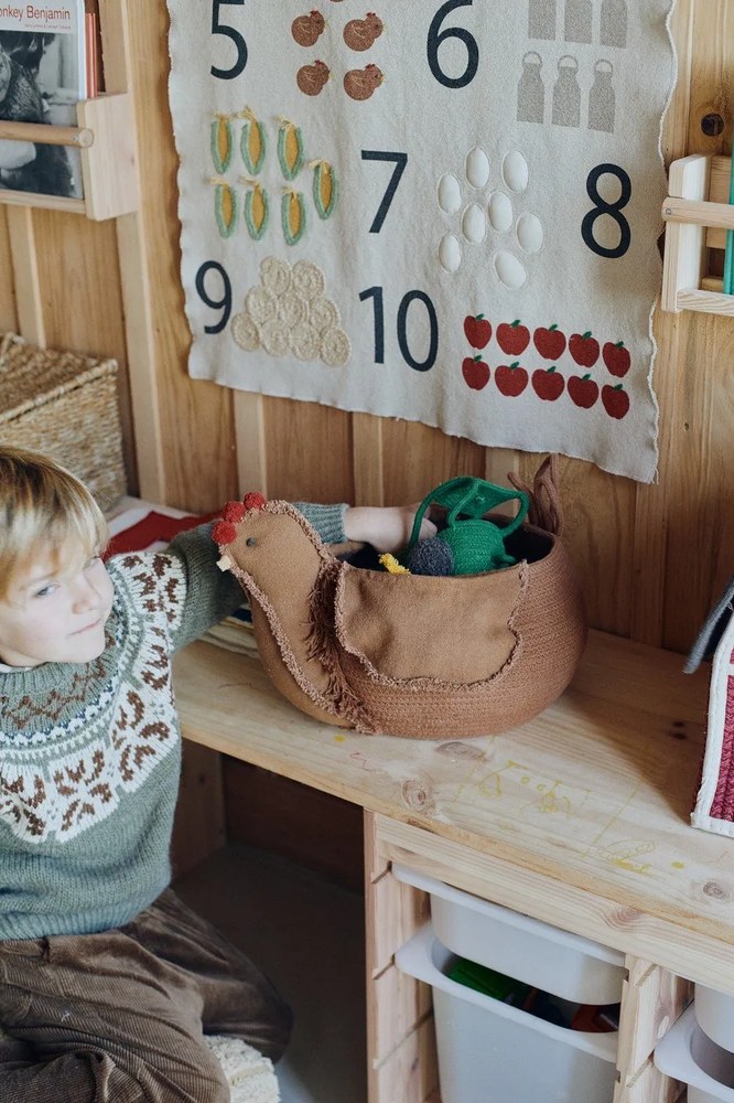 Детска декорация за стена Farm Numbers – Lorena Canals