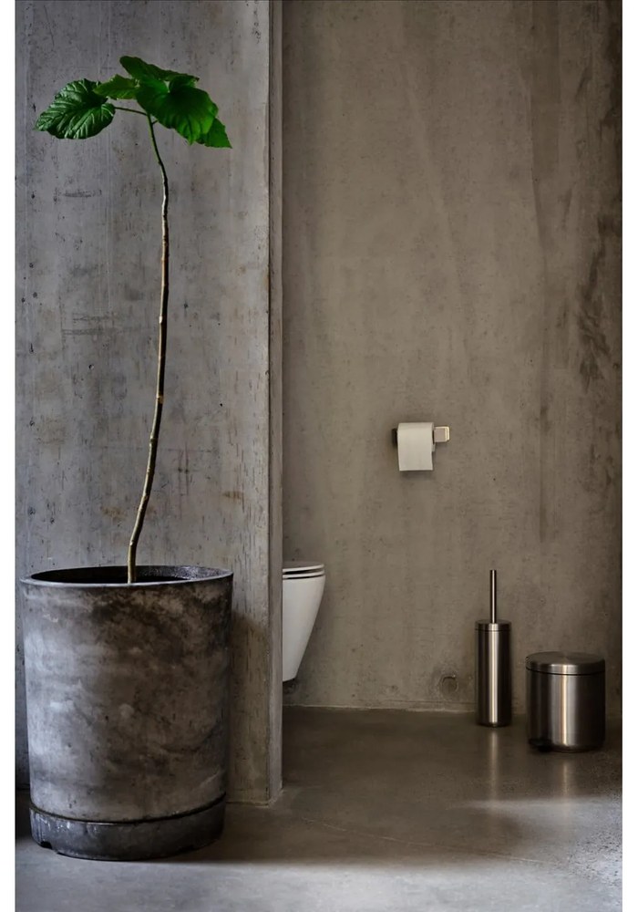 Стенен държач за тоалетна хартия от неръждаема стомана в матово сребрист цвят Ume – Zone