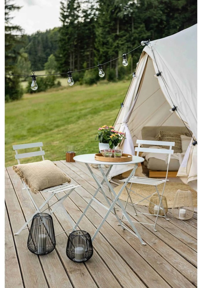 Сив разтегателен диван 140 cm Roots - Karup Design