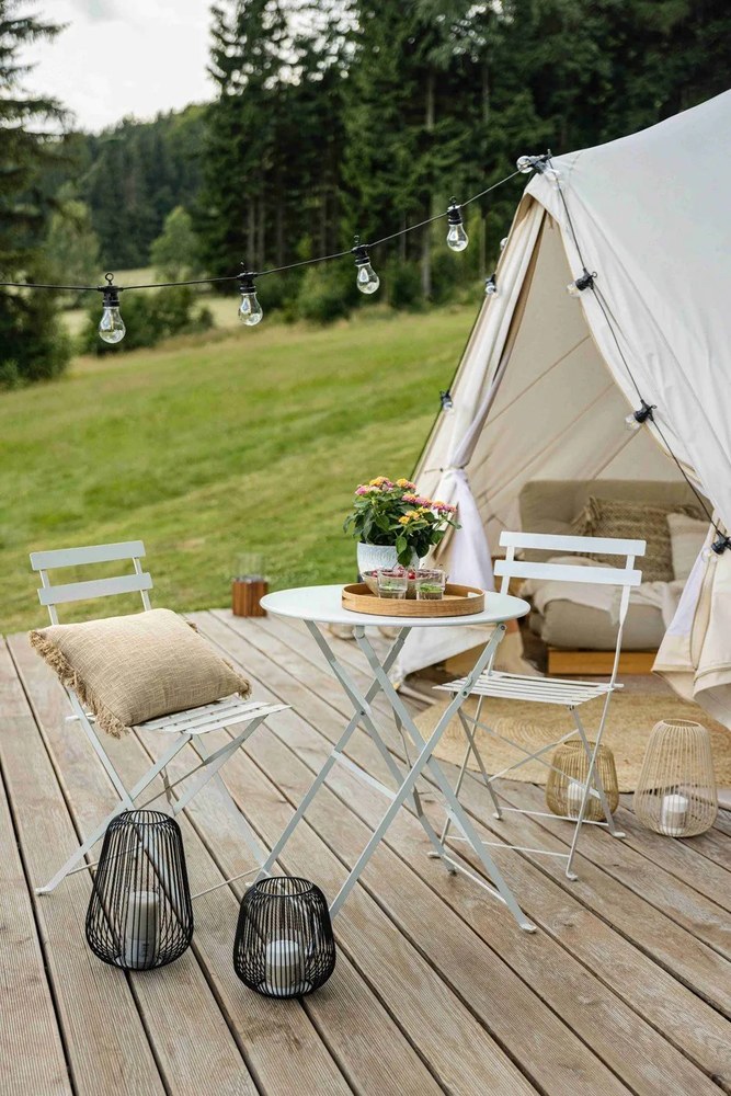 Комплект бели градински мебели Retro - Bonami Essentials