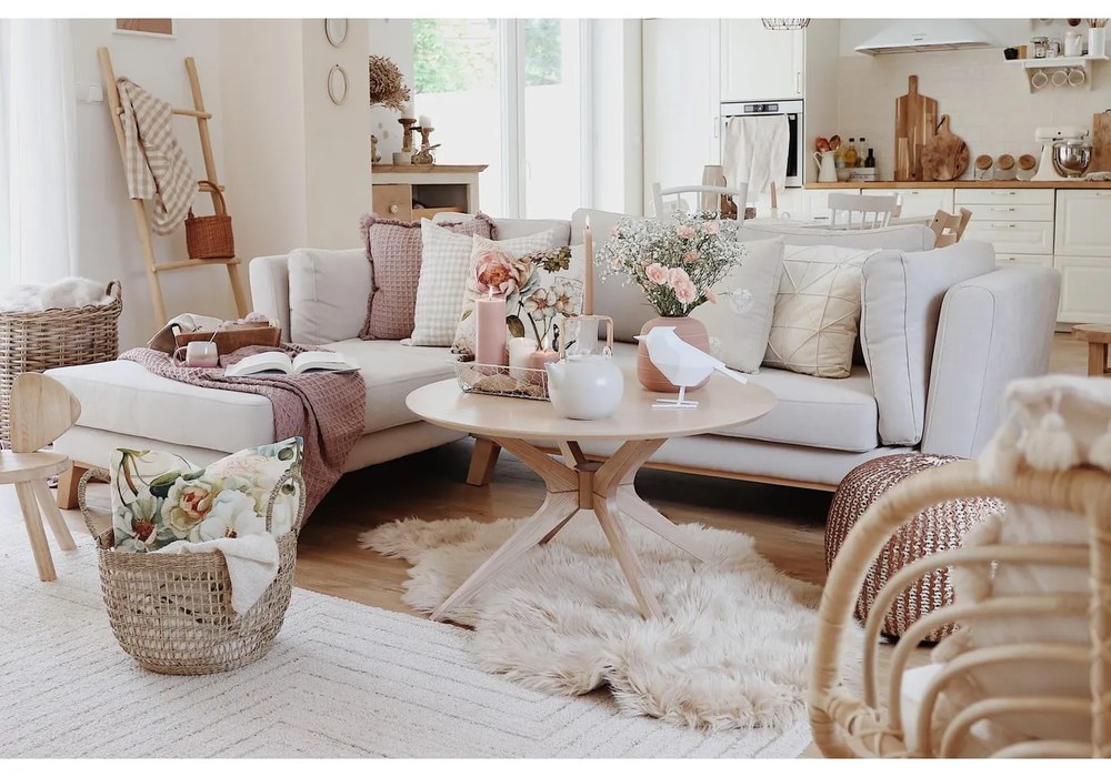 Бежов променлив диван ъглов диван Pop - Bonami Selection