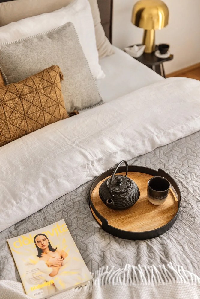 Черно-бяла керамична чаша Cafe, 300 ml - Ladelle