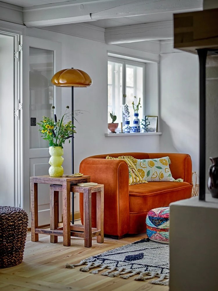 Памучна декоративна възглавница 35x50 cm Lemon – Bloomingville