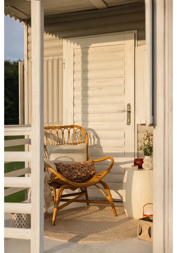 Бежов килим , ø 120 cm Menorca - House Nordic
