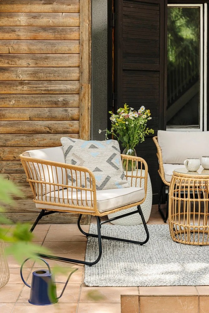 Комплект от 2 градински стола от изкуствен ратан Vistdal - Bonami Essentials