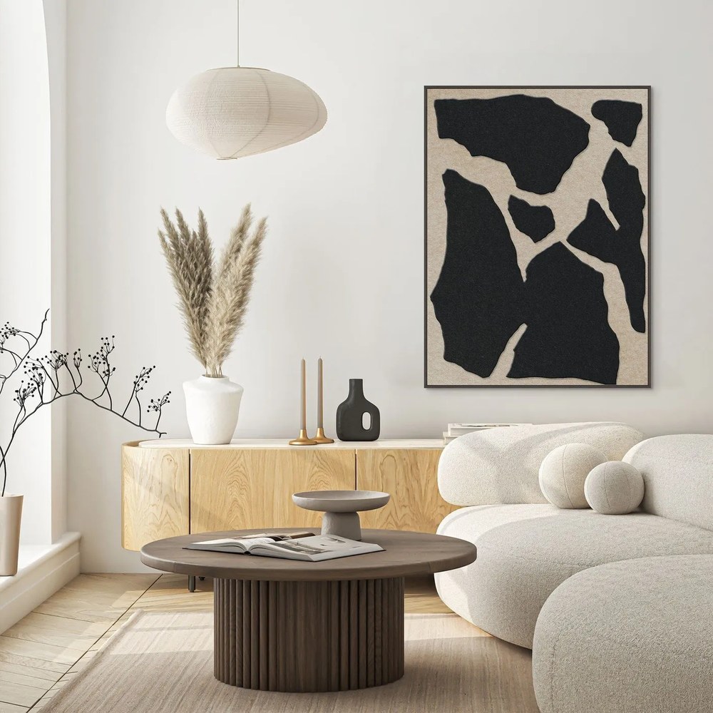 3D картина с включена рамка/акустична 90x120 cm Soundgarden 1 – Malerifabrikken