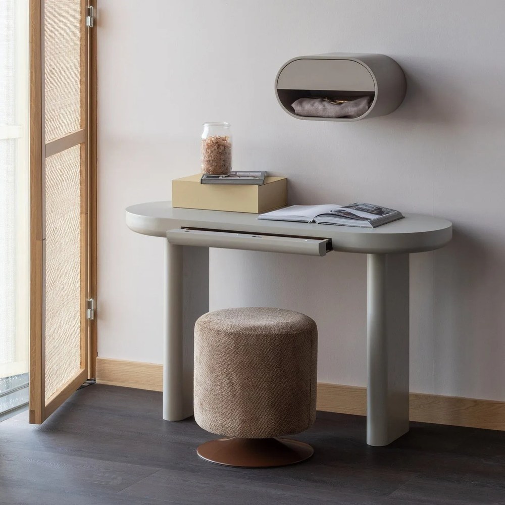 Бежова конзолна маса 50x120 cm Mael – WOOOD