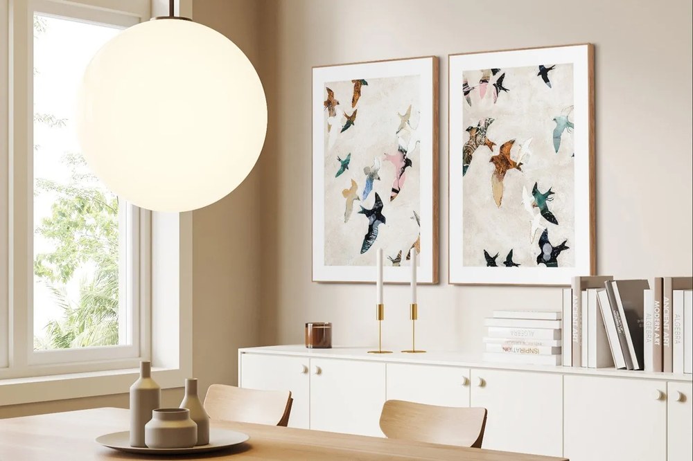 Картина 30x40 cm Abstract Birds - Malerifabrikken