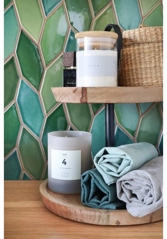 Ароматна свещ с време на горене 50 h No. 4 Lemon Verbena – ILLUME x Bloomingville