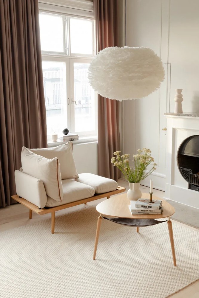 Масичка за кафе естествена ø 80 cm Hang Out – UMAGE