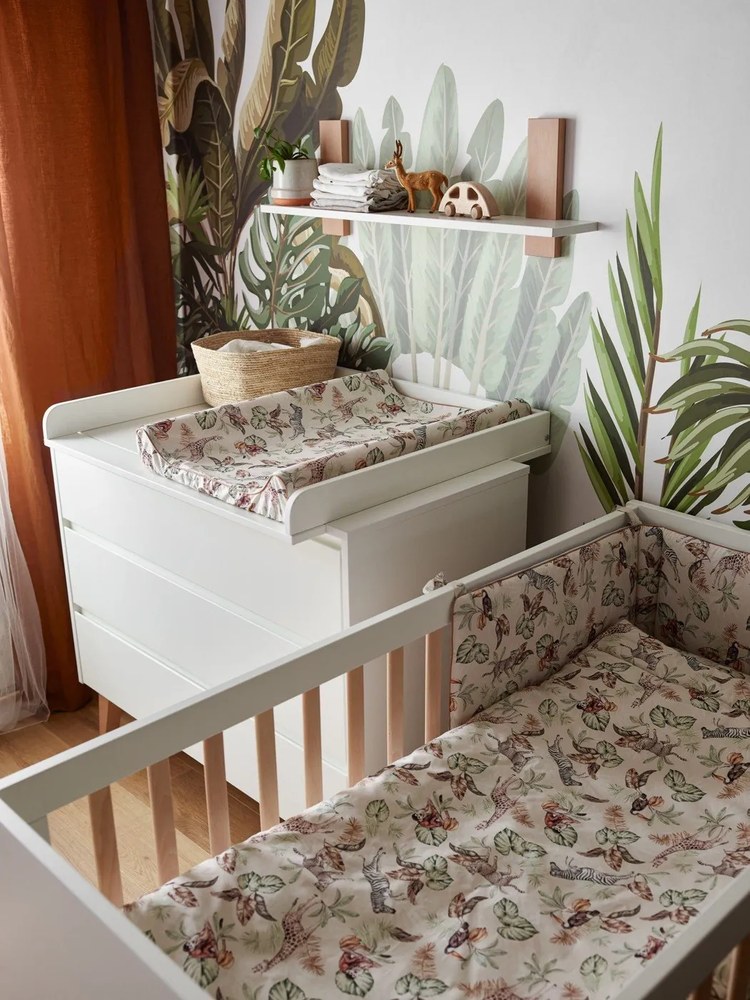 Бял детски скрин , 100 x 92 cm Swing - Pinio