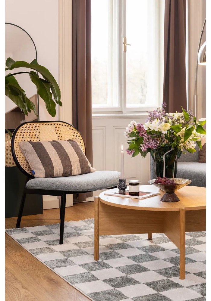 Кръгла масичка за кафе от декор от дъб в естествен цвят ø 86 cm Heritage – Hübsch