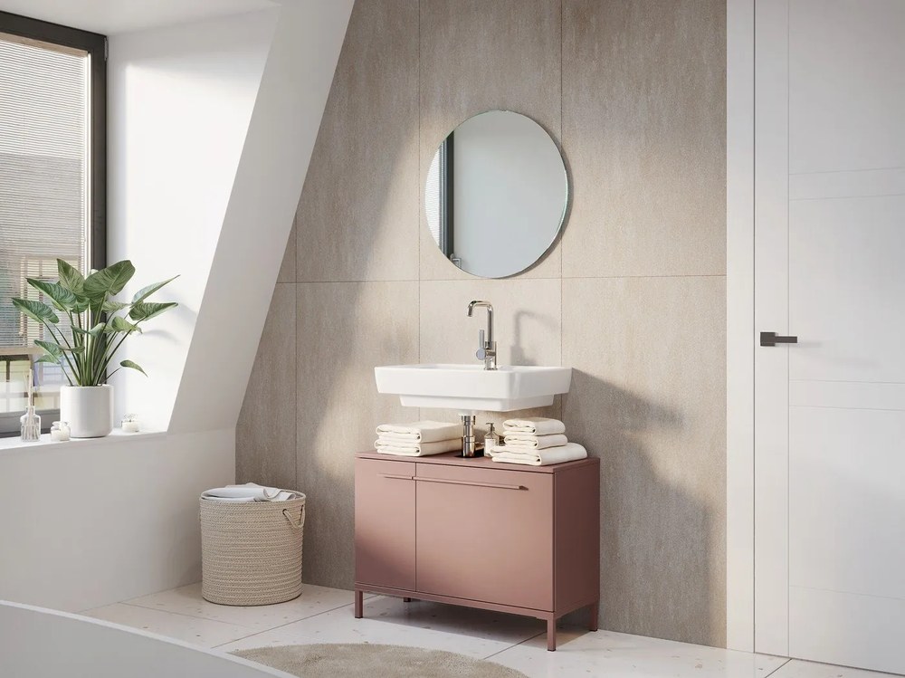 Стенно огледало ø 60 cm Ameca - Germania