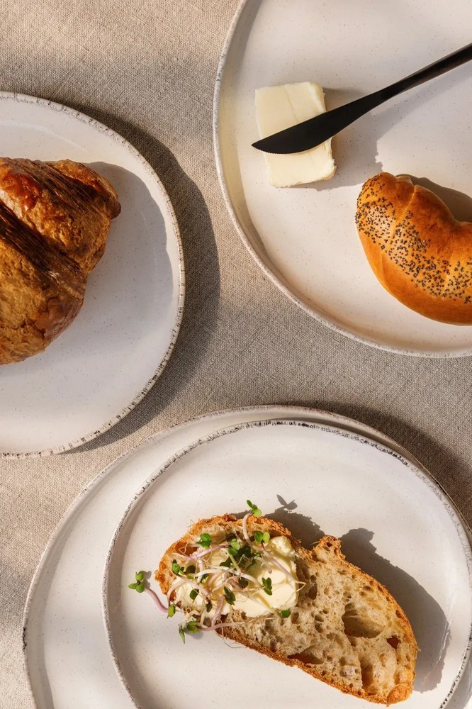 Глинен комплект за хранене 24 бр. Snow Heart – Bonami Essentials