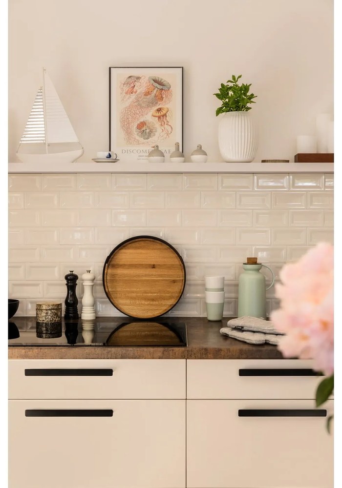 Ваза от бял камък Hammershoi, ⌀ 16,5 cm Hammershøi - Kähler Design