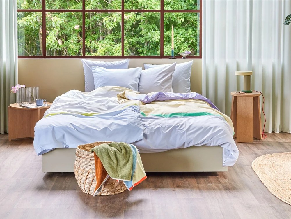 Кръгла странична масичка от декор от дъб ø 55 cm Dash – Hübsch