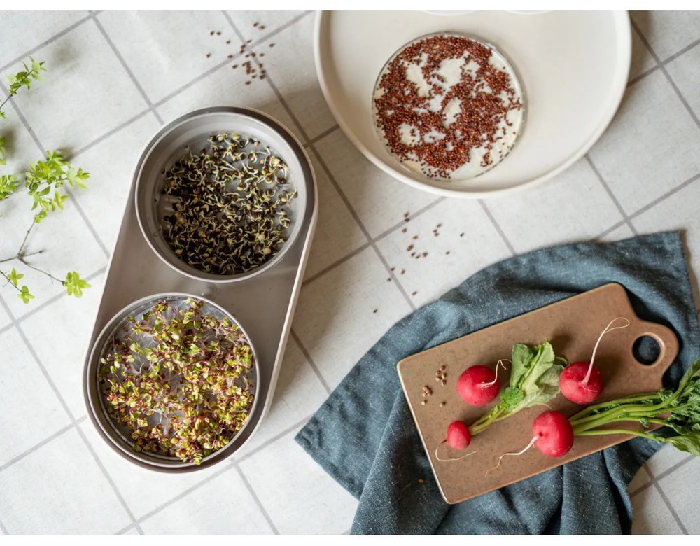 Керамичен кремав комплект от 12 части Malia - Bonami Selection