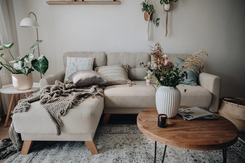 Бежов променлив диван ъглов диван Pop - Bonami Selection