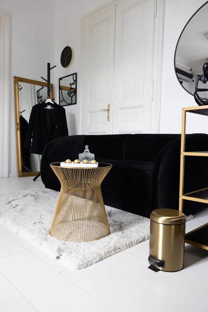 Стенно огледало ø 100 cm Vardo - Villa Collection