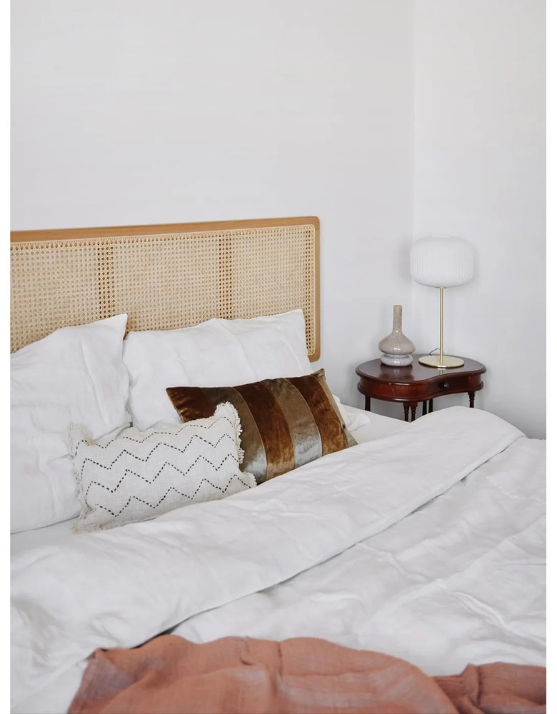 Настолна лампа в месинг и бяло Sober - Markslöjd