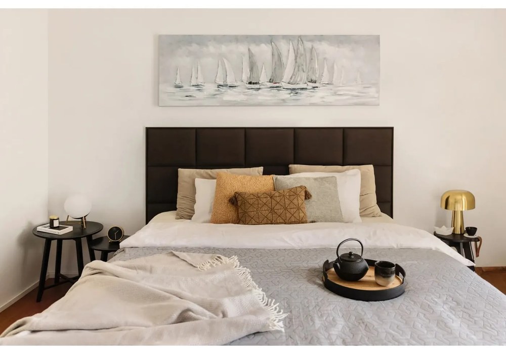 Черен чугунен чайник с цедка за насипен чай , 1,2 л Jang - Bredemeijer