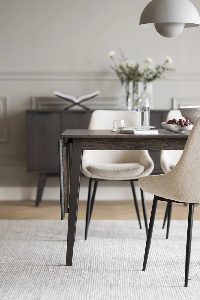 Бежови трапезни столове в комплект от 2 бр. Sierra – Rowico