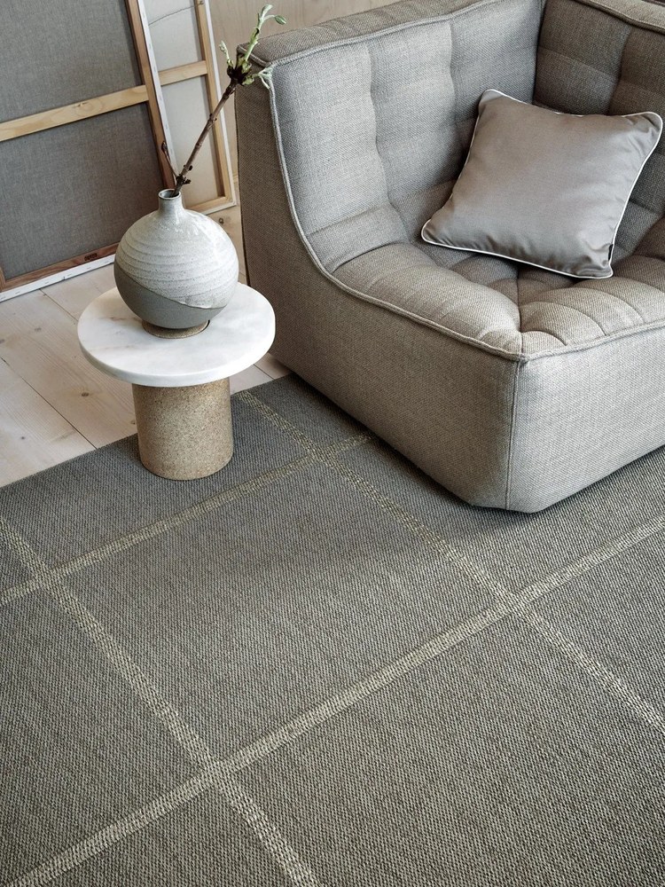 Възглавница за открито 44x44 cm Sunny Grey – Pappelina