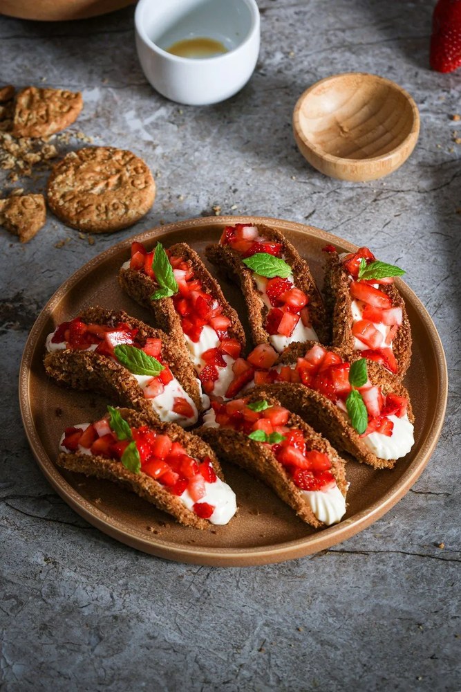 Керамичен тухленооранжев комплект от 12 части Malia - Bonami Selection