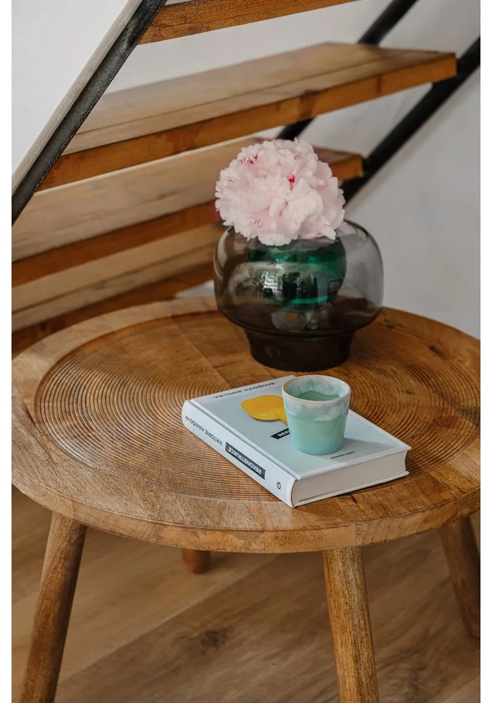 Ръчно изработена стъклена ваза Lunar - Hübsch